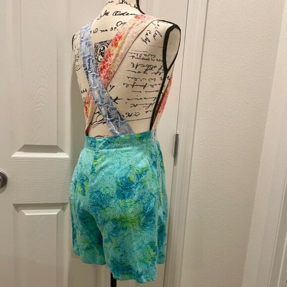 Y2K 90’s NO!JEANS BRAND ROMPER BOHO PATCHWORK SZ S ICONIC RARE AESTHETIC - Picture 7 of 16